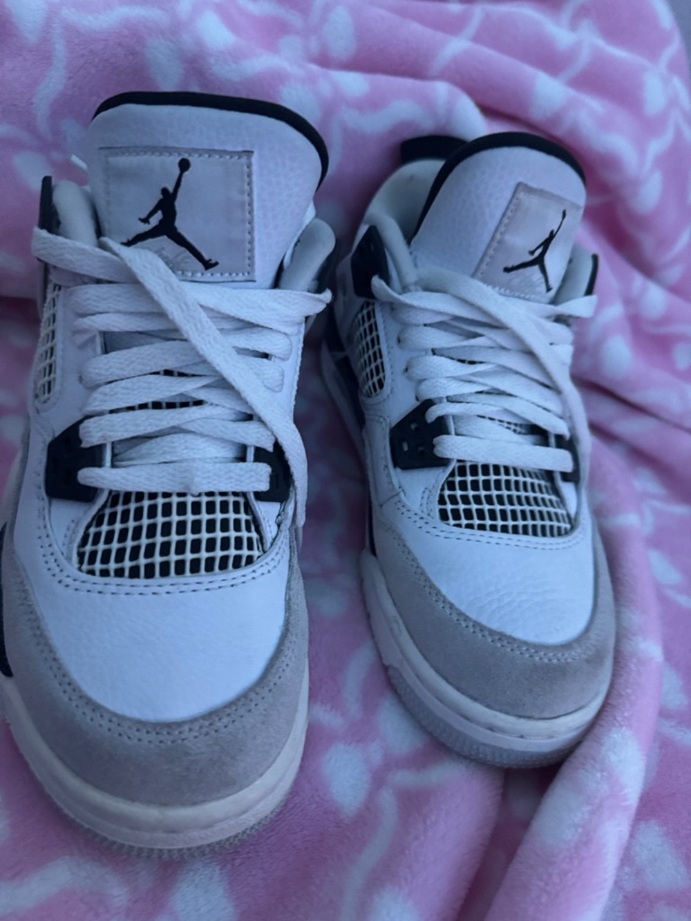 Jordan 4s GS military black